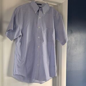 Croft and Barrow Blue Checkered Shirt M